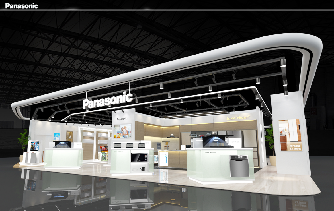 重慶展廳裝修--鬆下普泰廣場電器店麵裝修