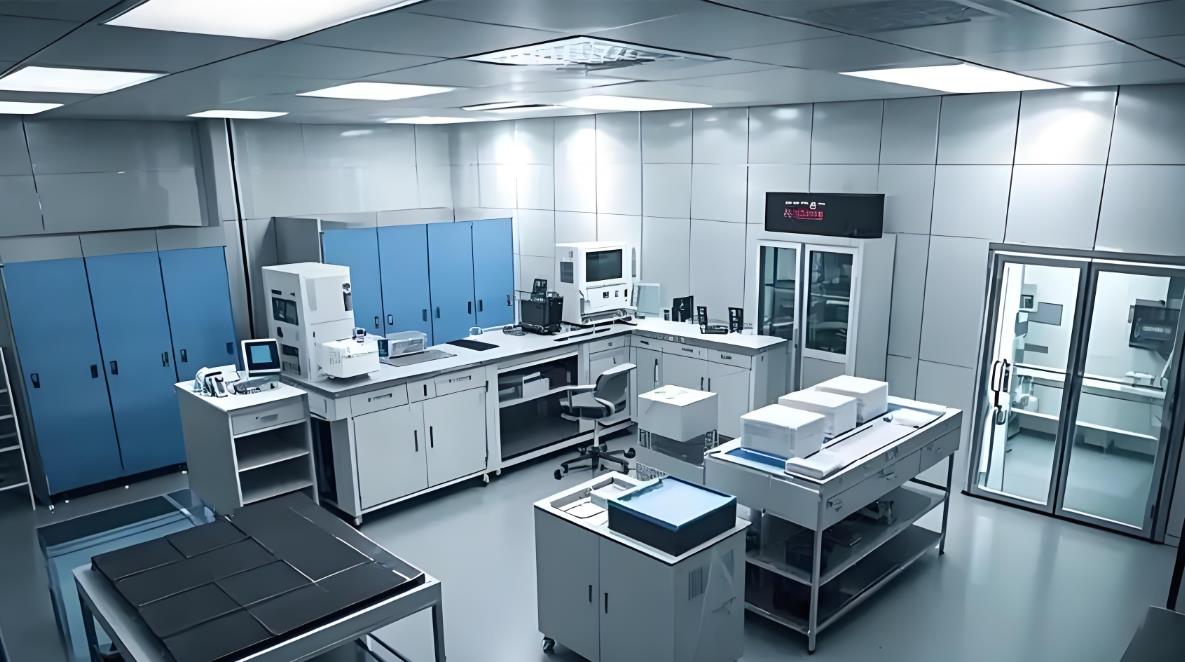 重慶廠房裝修效果圖，1000平電子無塵車間裝修效果圖