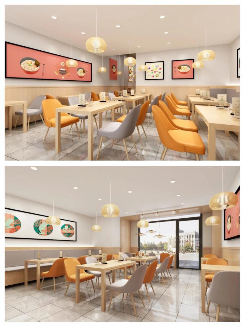 現代簡約餐飲店裝修設計