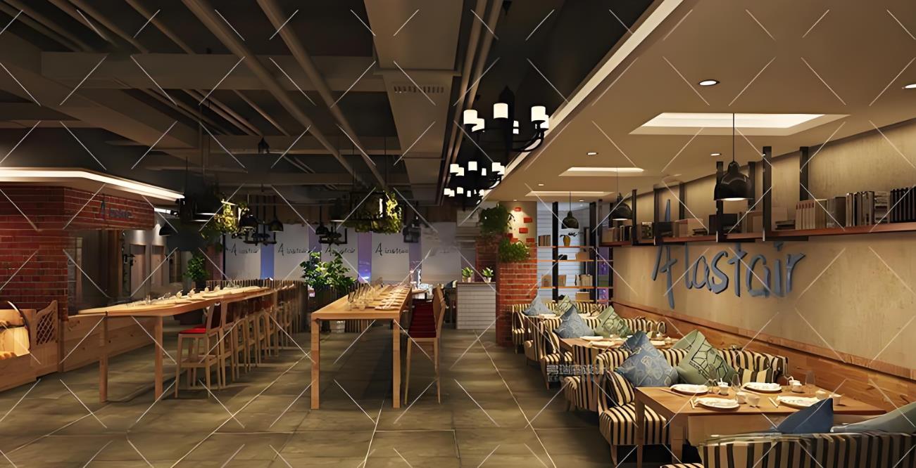 餐飲店裝修案例效果圖