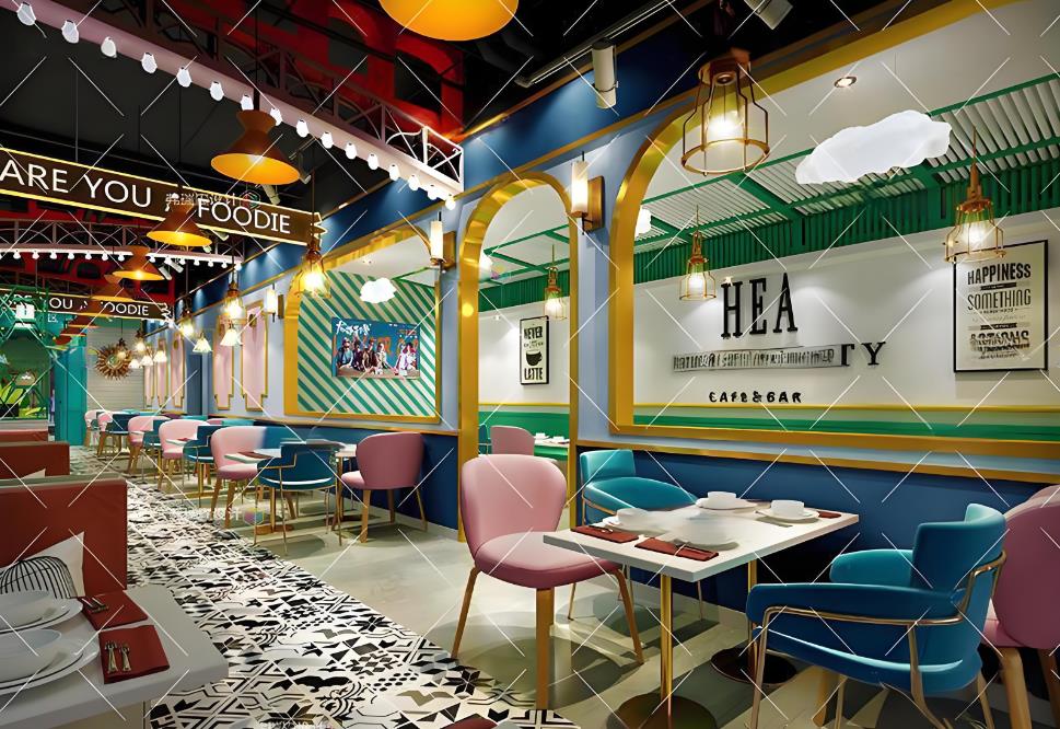 餐飲店裝修案例效果圖