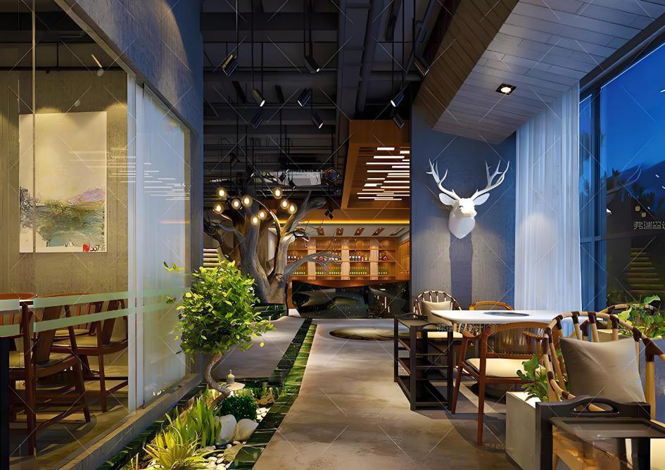 餐飲店裝修案例效果圖