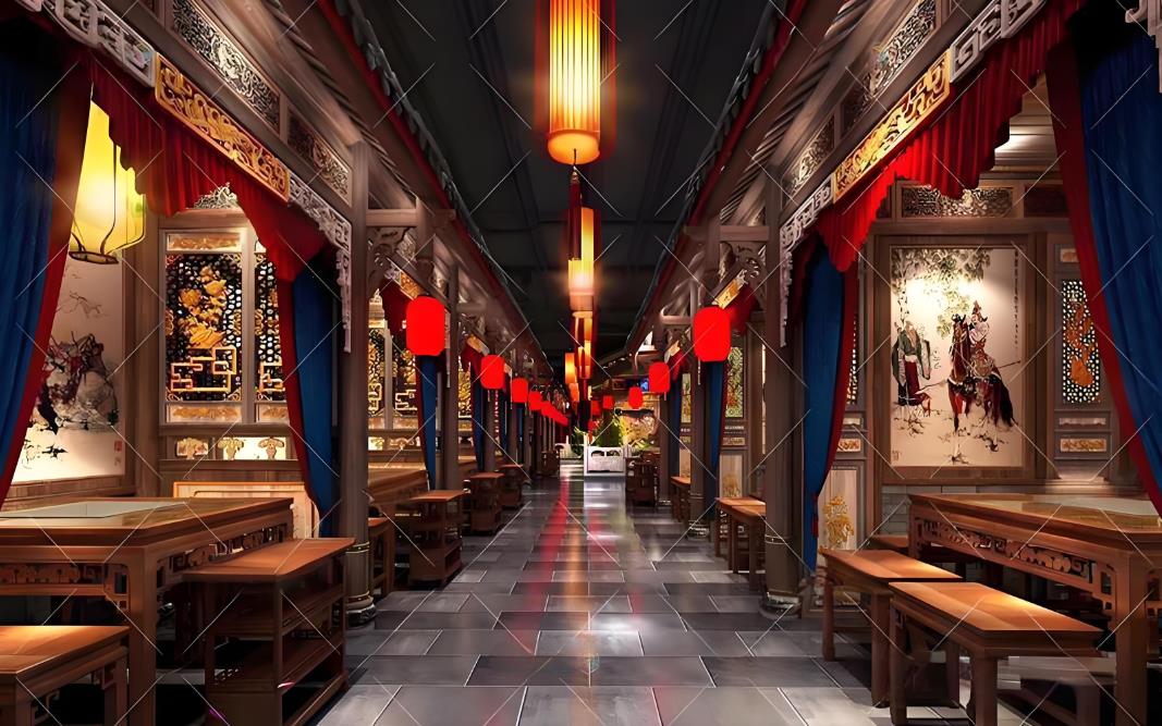 餐飲店裝修案例效果圖