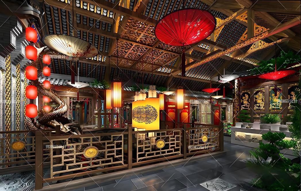 餐飲店裝修案例效果圖