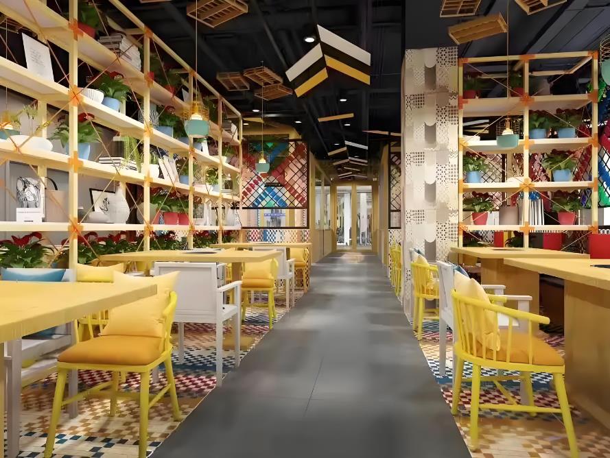 合肥網紅餐飲店裝修設計效果圖案例