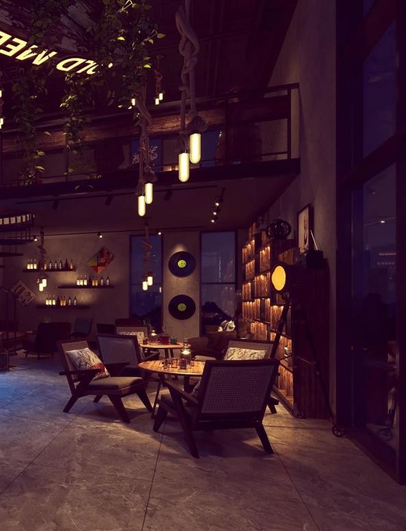 重慶酒吧裝修效果圖案例，打造超有氛圍感的重慶酒吧​