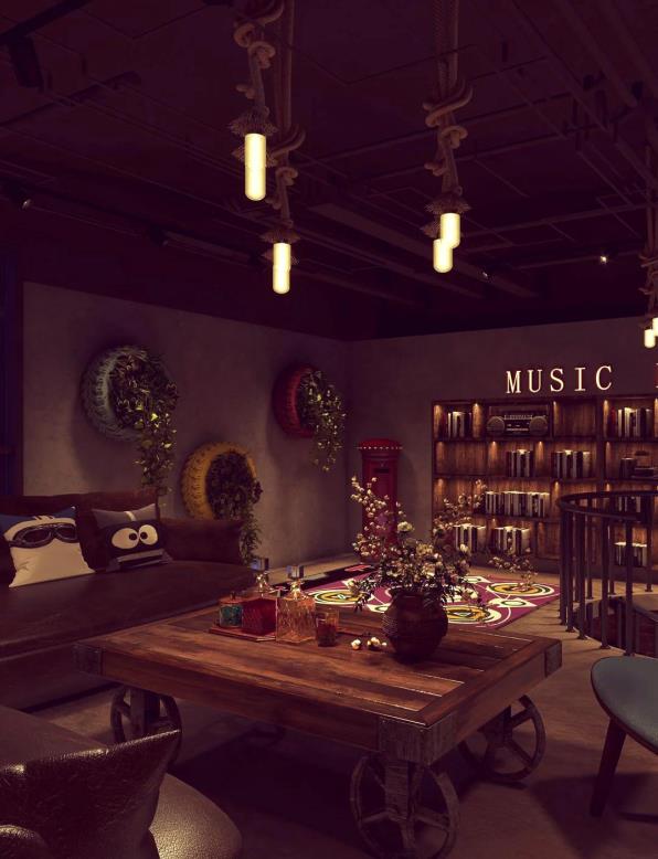 重慶酒吧裝修效果圖案例，打造超有氛圍感的重慶酒吧​