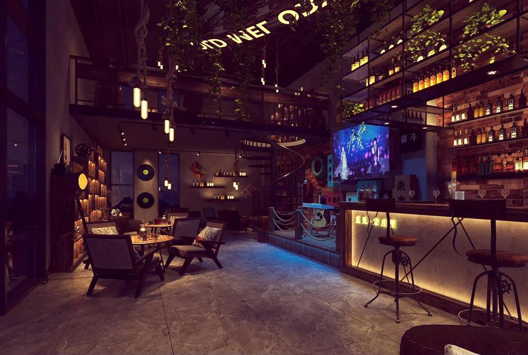 重慶酒吧裝修效果圖案例，打造超有氛圍感的重慶酒吧​