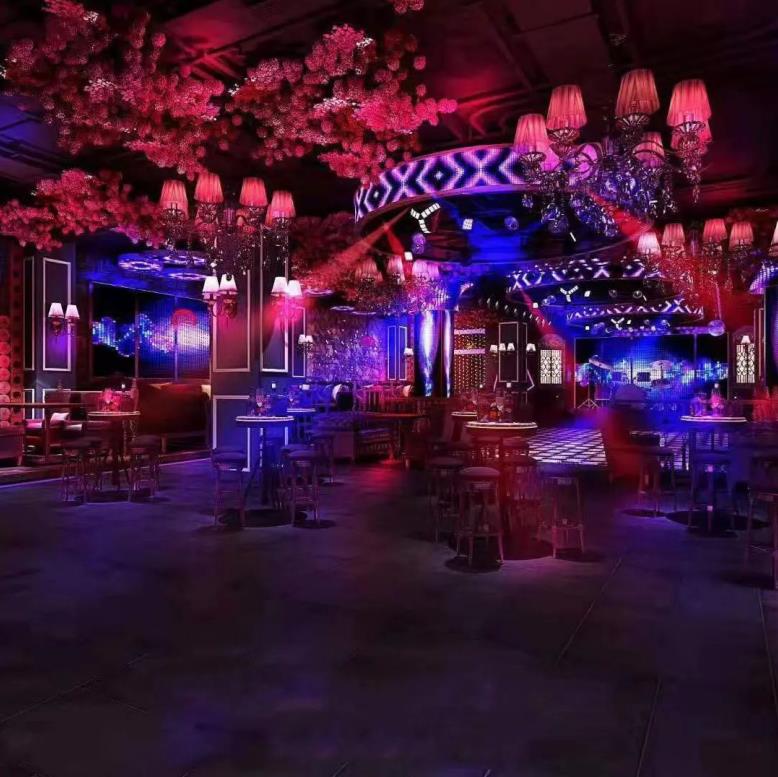 200平重慶酒吧裝修效果圖，12萬搞定裝修