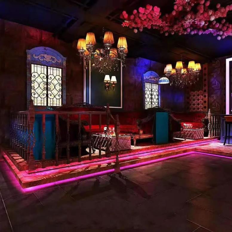 200平重慶酒吧裝修效果圖，12萬搞定裝修