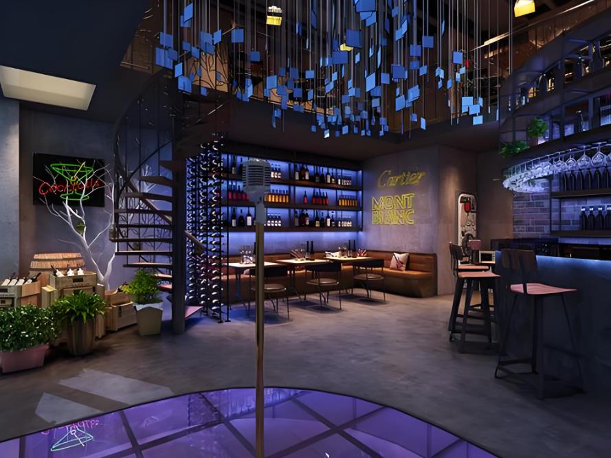 創意酒吧裝修效果圖，讓你的酒吧更吸引人