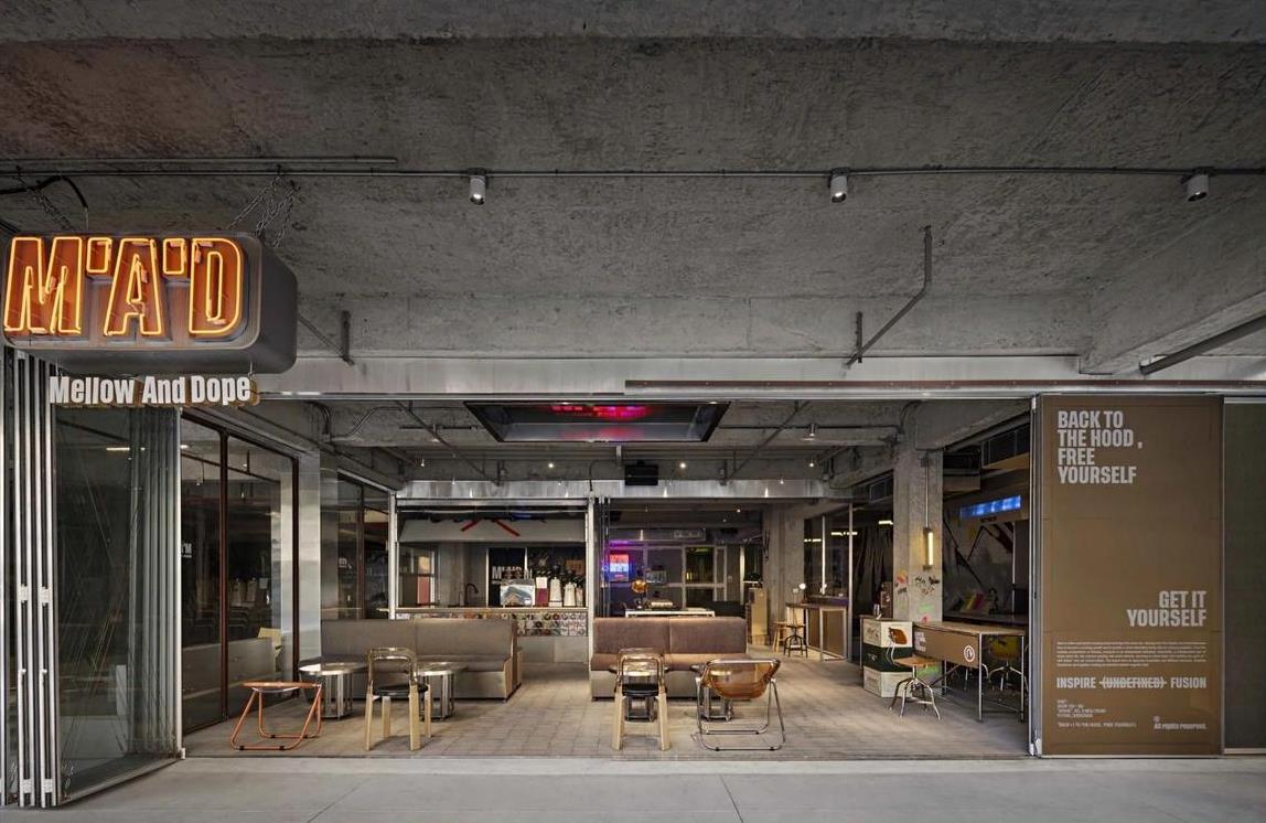 工業風酒吧裝修效果圖，粗獷又精致！