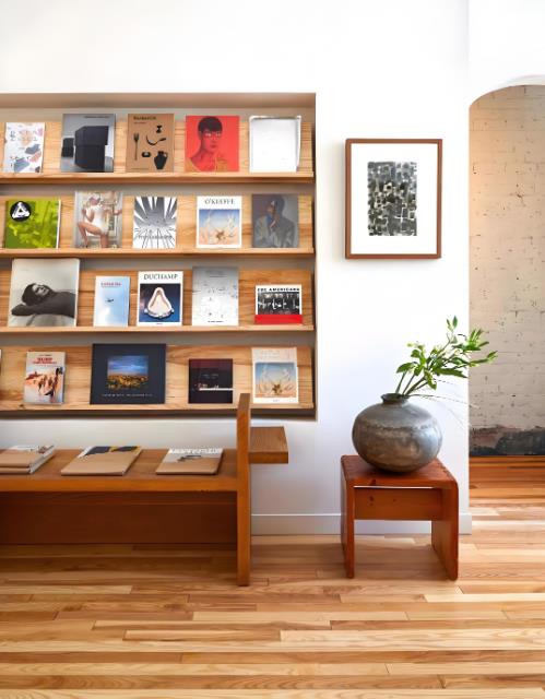 甜品店裝修設計，清新ins風原木係咖啡甜品店