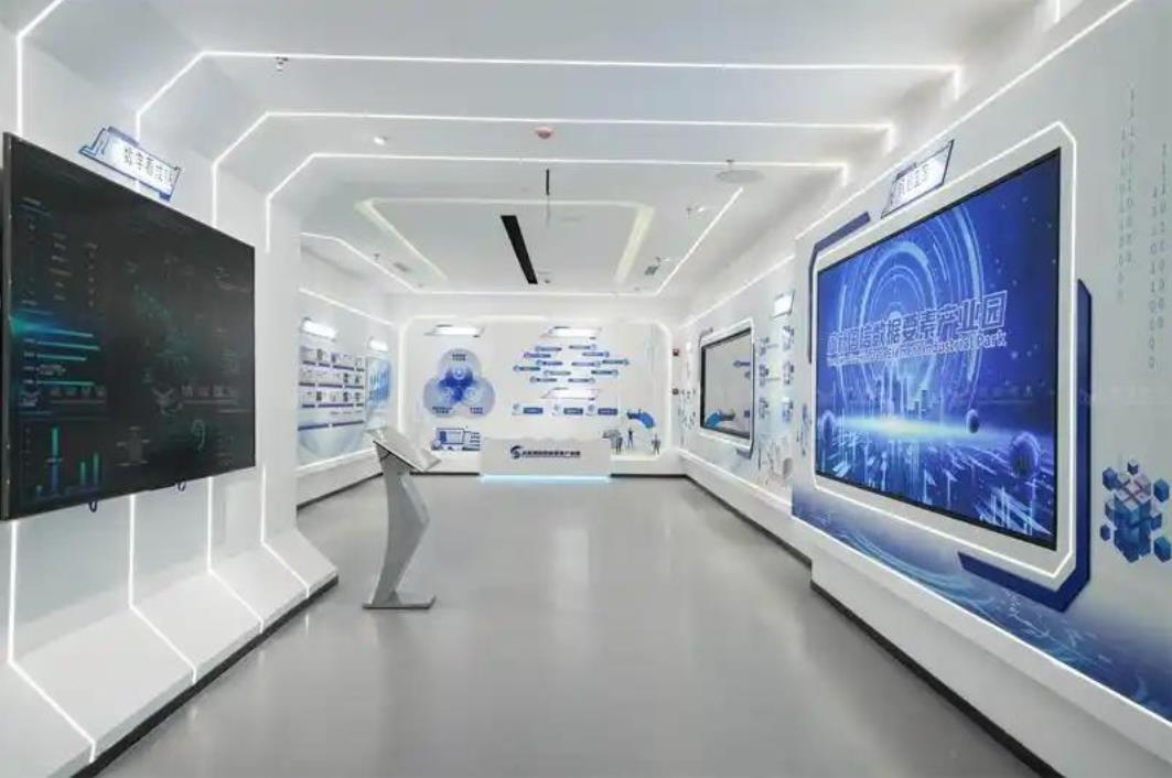 數據產業園展廳裝修效果圖