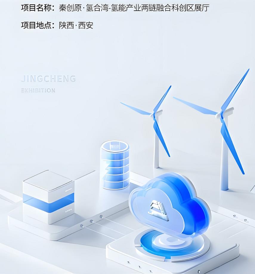 氫能源產業展廳裝修效果圖