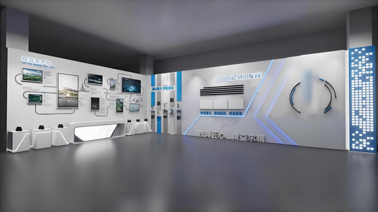 紡織企業文化展廳效果圖