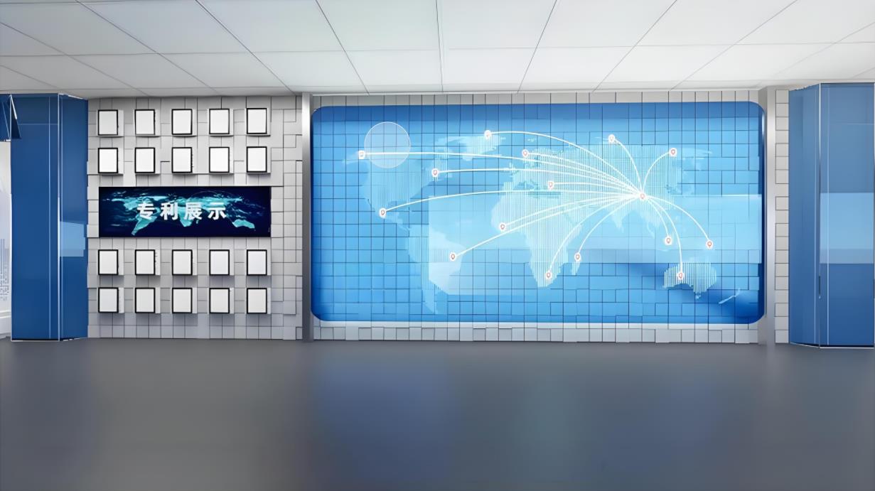 紡織企業文化展廳效果圖