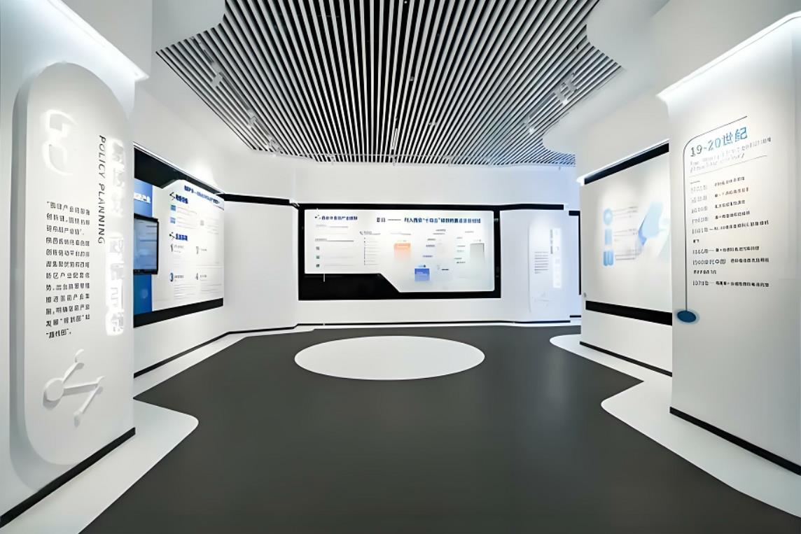 氫能源產業展廳裝修效果圖