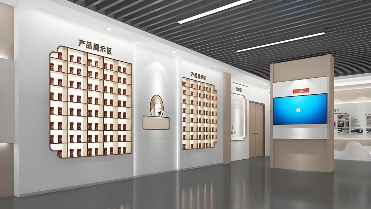企業文化展廳裝修效果圖
