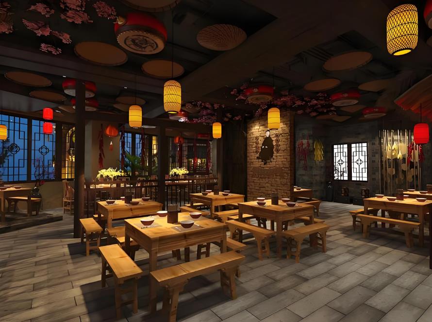 100平米餐飲店裝修要花多少錢？