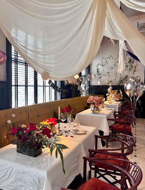 餐飲店法式浪漫風