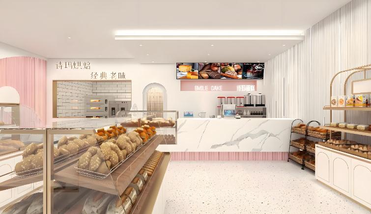 重慶烘焙店裝修設計，看一眼就甜到心裏去了！