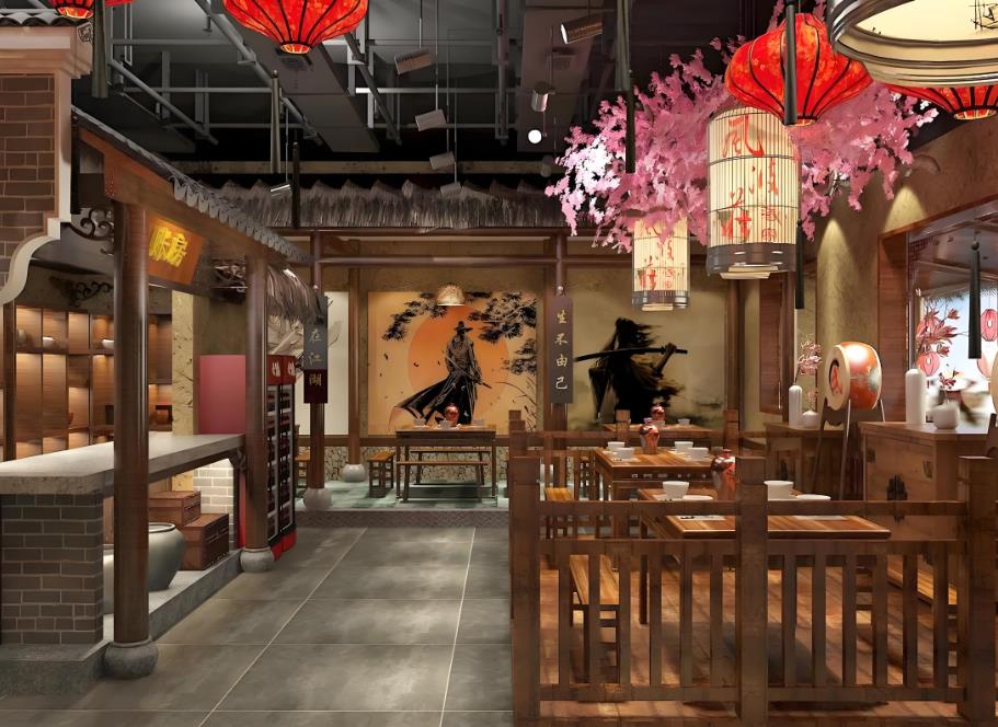 重慶江湖菜餐廳裝修預算表