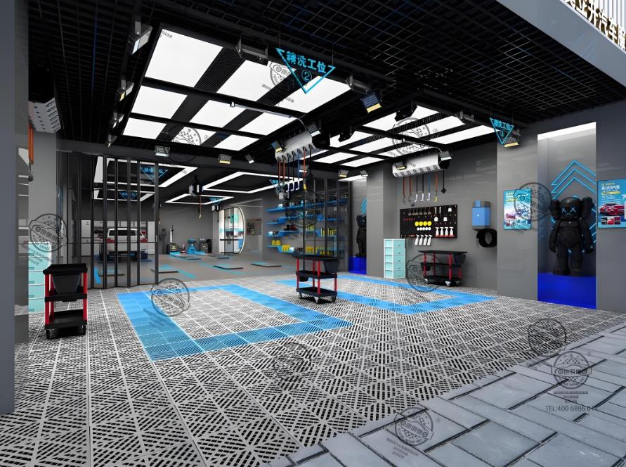 重慶汽車美容店裝修多少錢？