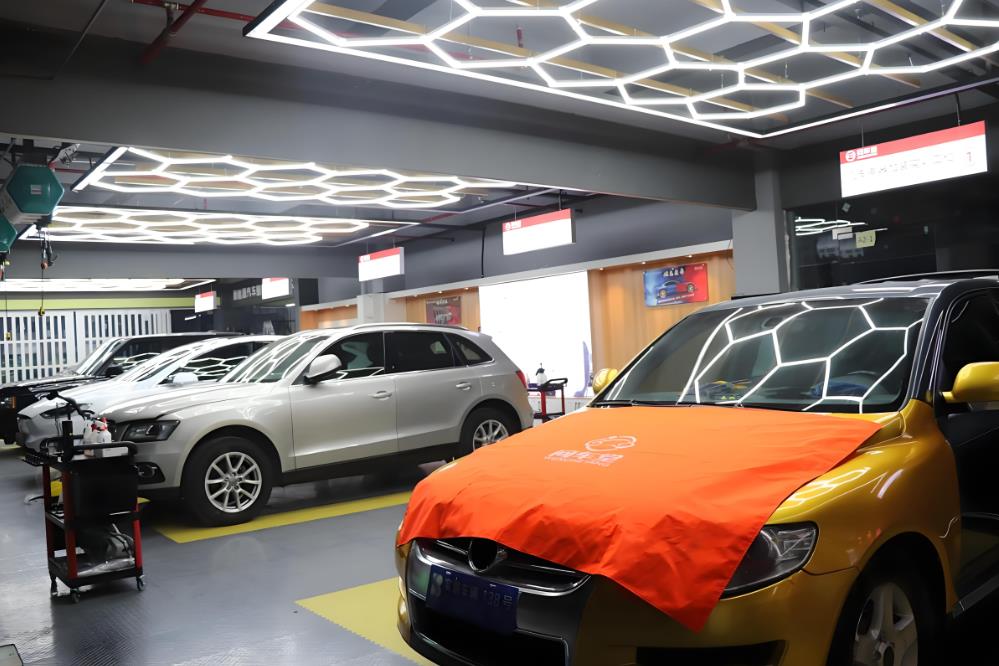 100㎡重慶汽車美容店裝修報價單明細表