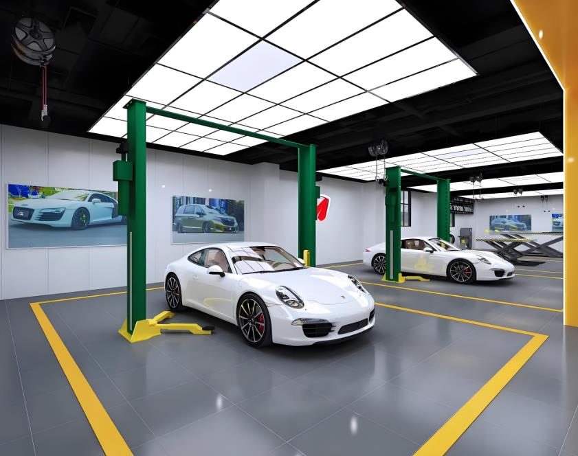 重慶汽車修理店裝修設計