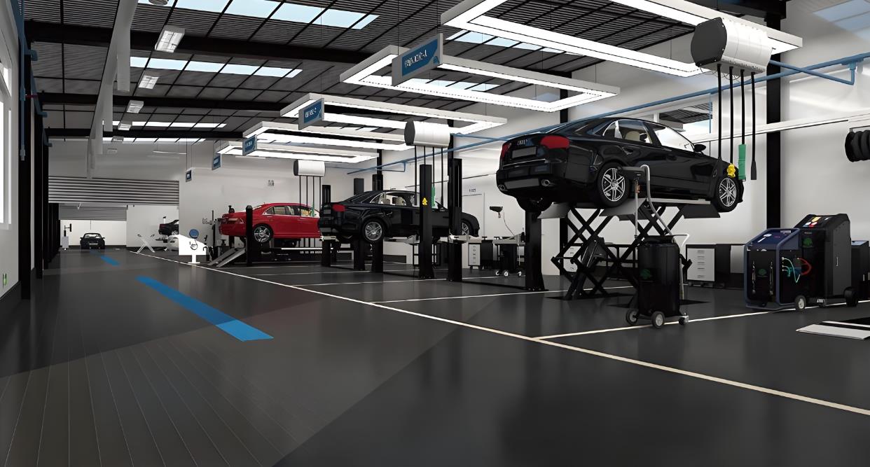 汽修廠車間裝修設計