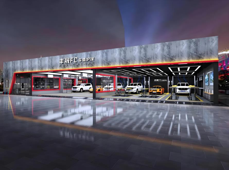 汽車修理廠外觀裝修設計