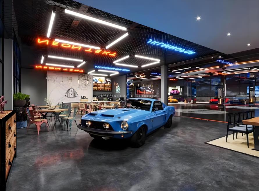 汽修廠裝修風格