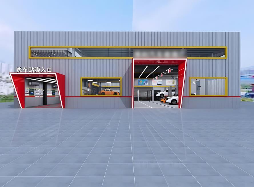 重慶汽車修理店裝修設計