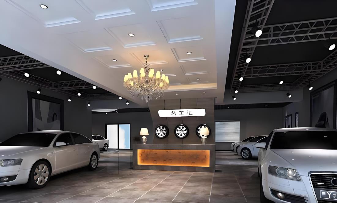 汽修店裝修設計指南：展示區：